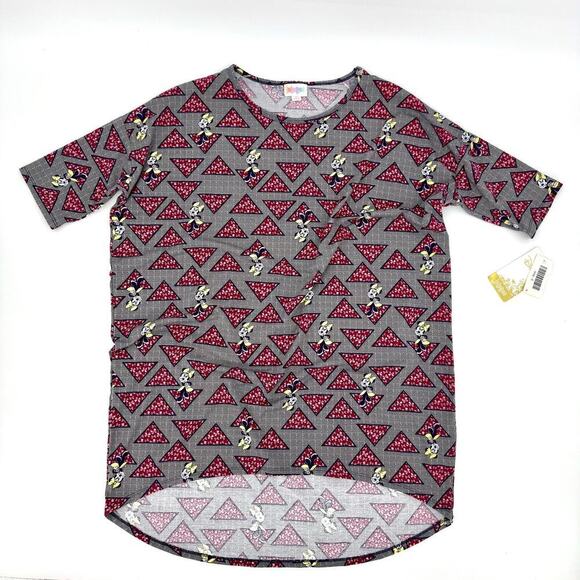 LulaRoe Disney Minnie Mouse Irma Oversize Tunic Style Short Sleeve T-Shirt SMALL - Picture 3 of 8